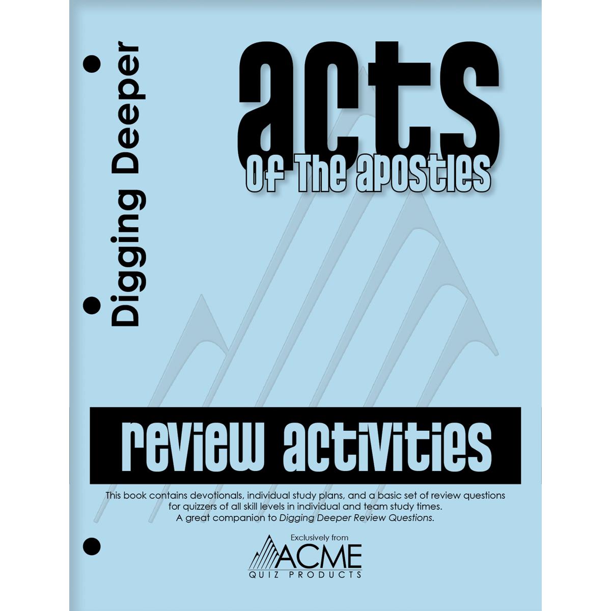 ACTS Review Activities