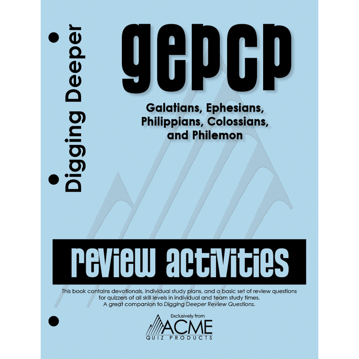 GEPCP Review Activities