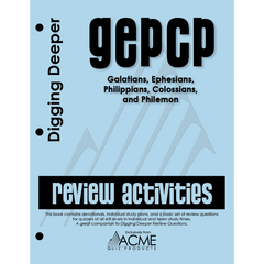 GEPCP Review Activities