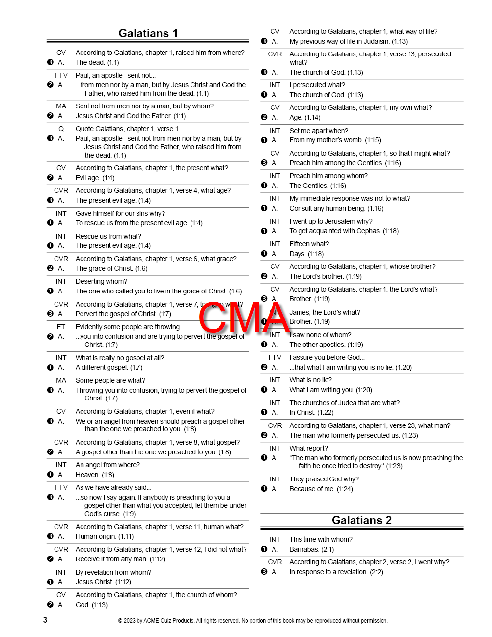 GEPCP Review Questions