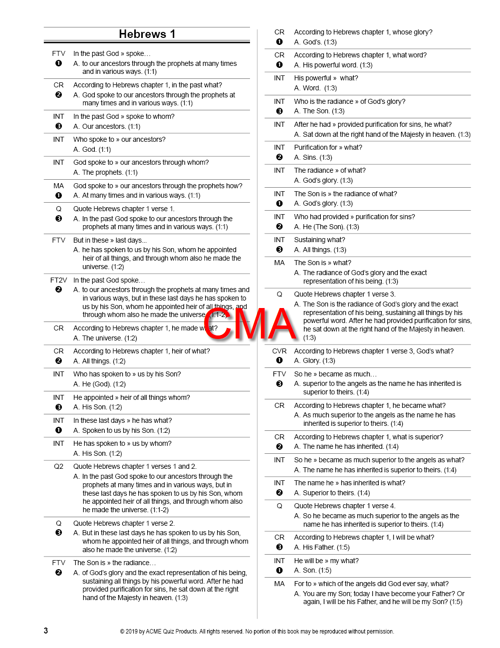 H12P Review Questions