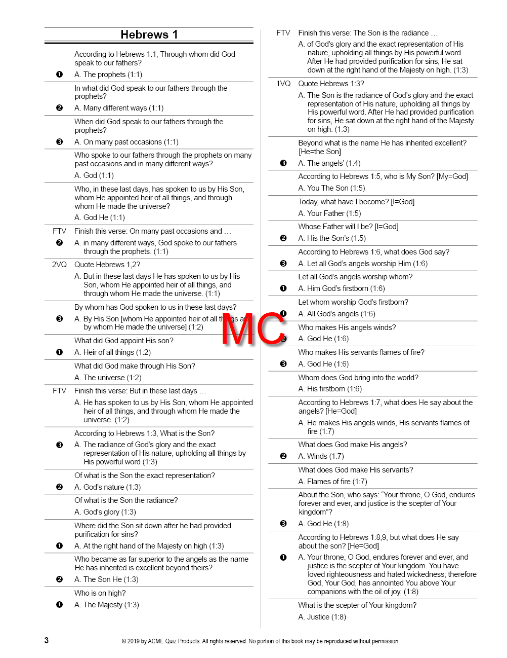 H12P Review Questions